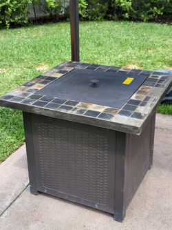 Gas Firepit Table