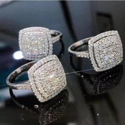 Sterling 925 Wedding Set (shipping Only) 