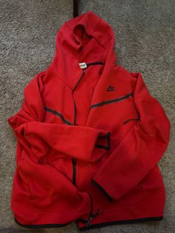 red nike tech L