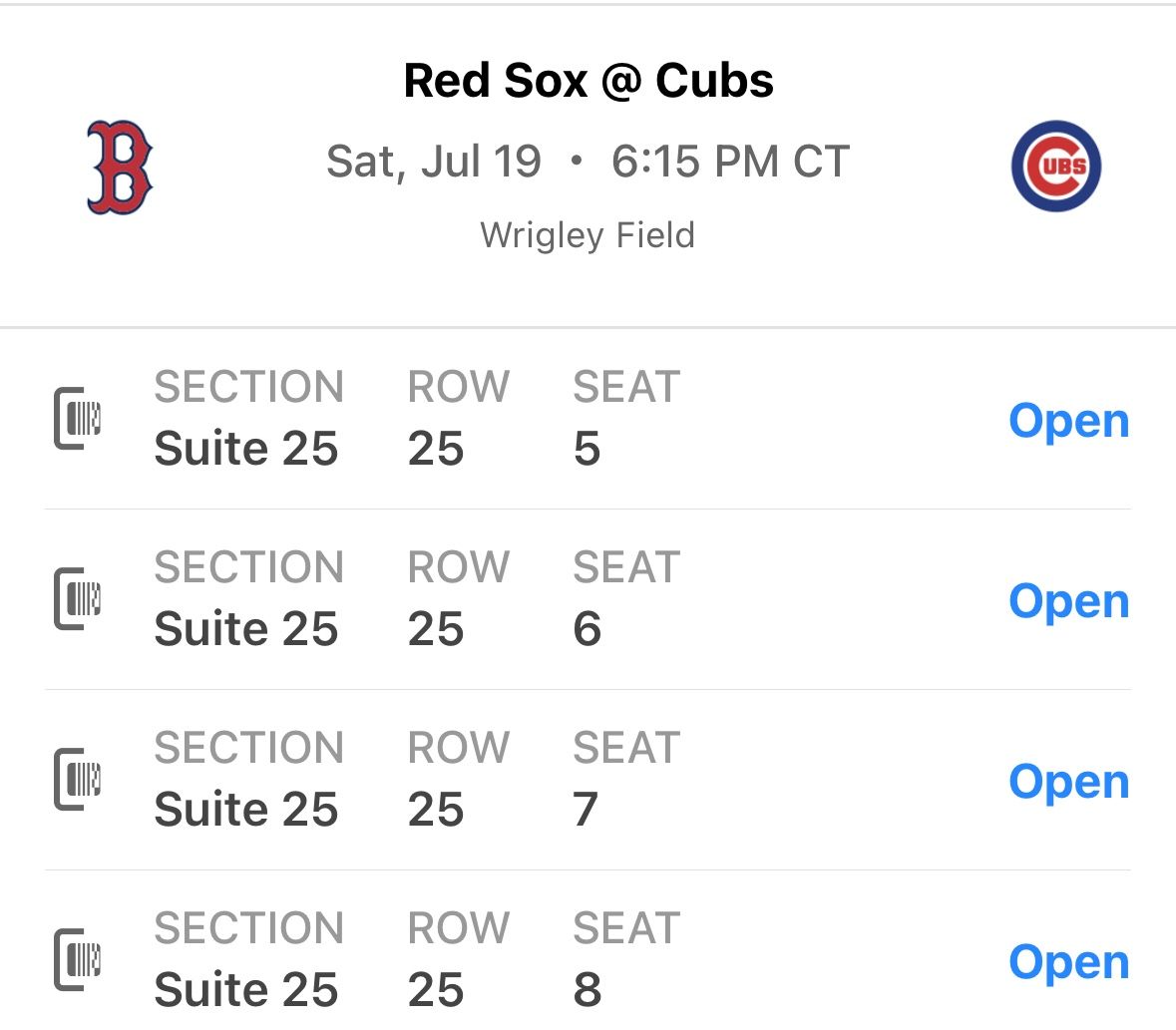 Chicago Cubs Tickets 