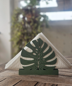 Monstera Leaf Napkin Holder