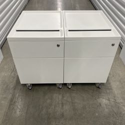 Rolling File Cabinets (Very Clean )  