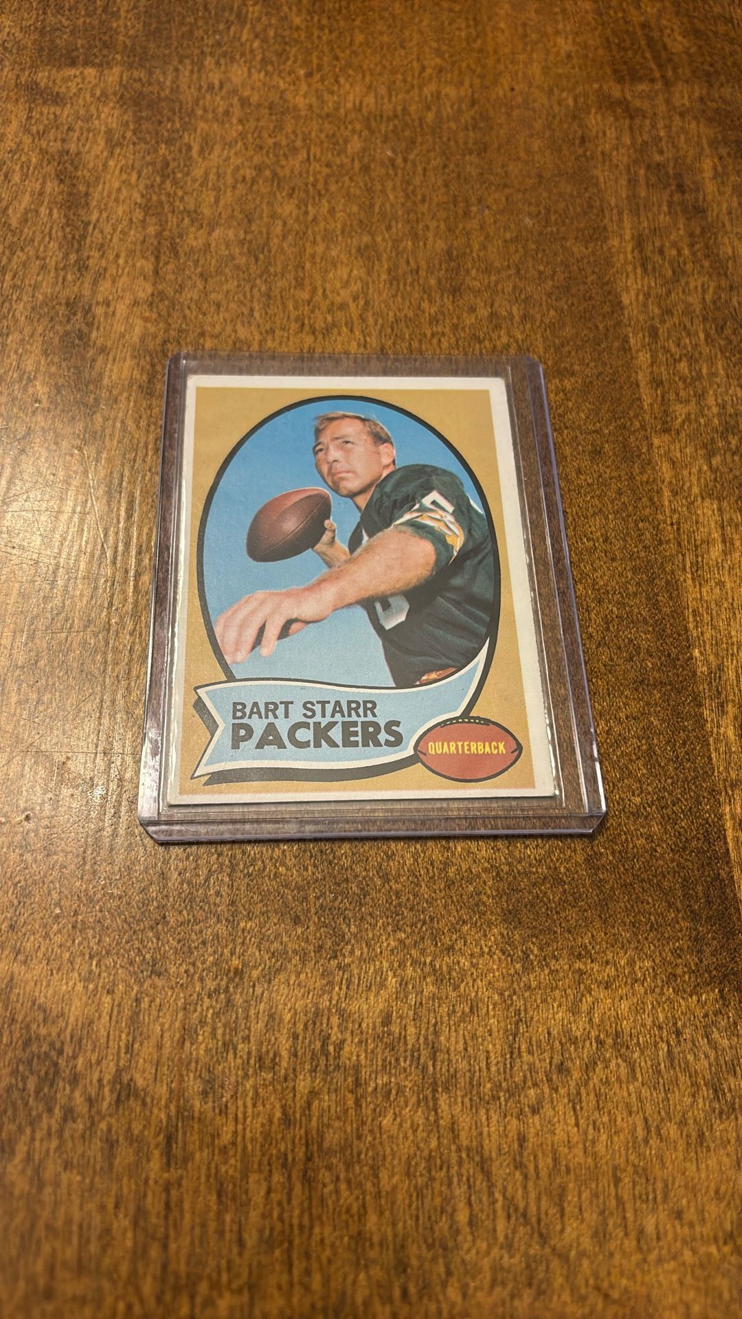 Green Bay Packers Bart Starr 1970 Topps