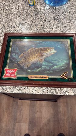 Miller highlife vintage fishing mirrors