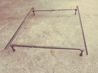 Steel bed frame queen full or twin