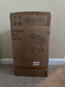 Collapsible Baby Bathtub