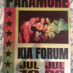 Paramore 2023 This is Why Tour Poster