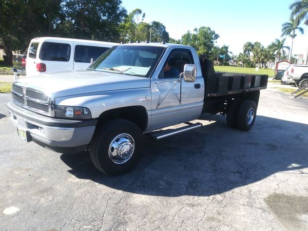 1997 Dodge Ram 3500 diesel flatbed for Sale in Fort Myers, FL - OfferUp