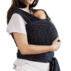 Moby Wrap Black Patterned