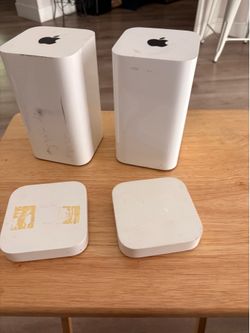 Apple extreme Wi-Fi access point router bundle Apple extreme Wi-Fi access point router bundle￼
