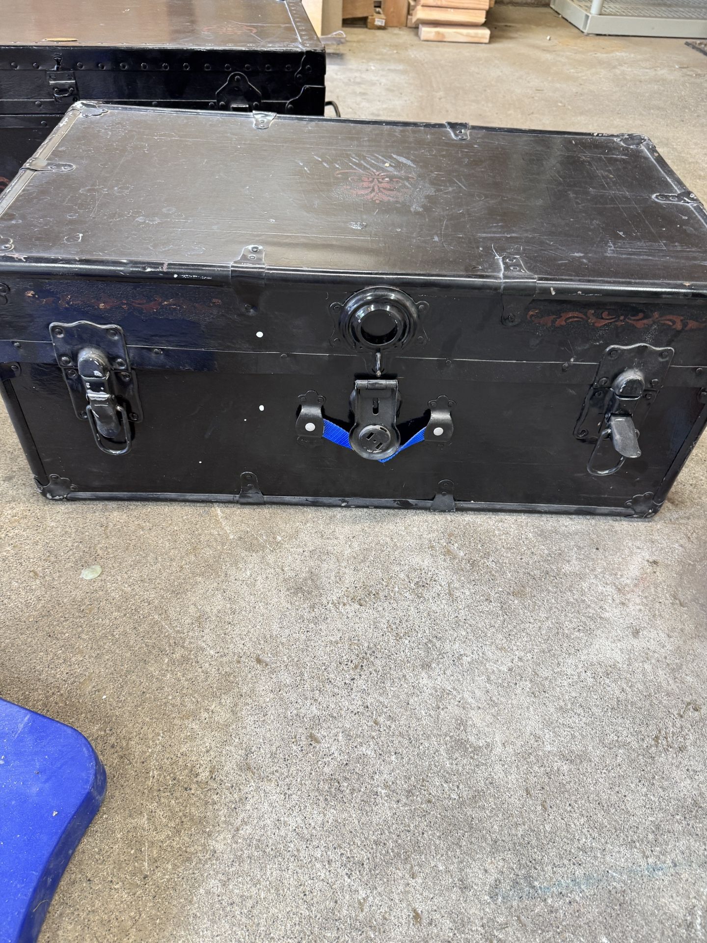 Two Steamer Trunks