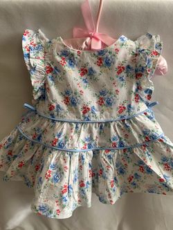 Baby Girl Floral Ruffle Dress 0-3 months
