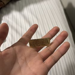 100 Dollar Bill Double Ring 