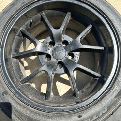 18 Inch rims w Nitto Tires 