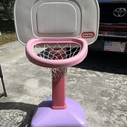 Kids Basketball Hoop Pink