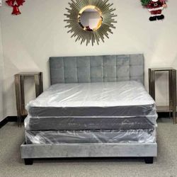 NEW TWIN FULL QUEEN KING SIZE BED WITH MATTRESS AND FREE DELIVERY- BEDROOM FURNITURE SECTIONAL SOFA AND MORE 