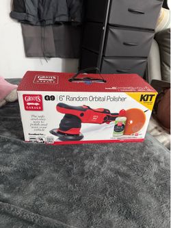 GRIOTS G9 6” random orbital polisher kit brand new