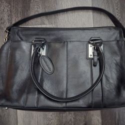 Genuine Leather Bag Laptop Tote Purse Satchel