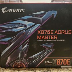 GIGABYTE X870E AORUS Master AMD AM5 LGA 