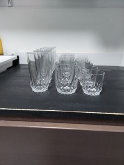 Set Of 6 Glasses (Total 18 Pieces )