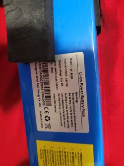 36 volt e scooter or e-bike battery,10ah