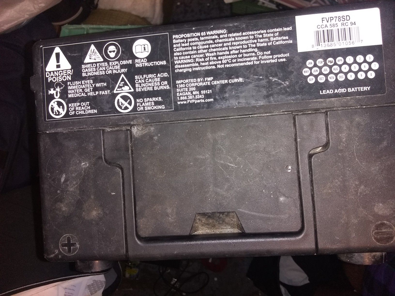Fvp battery basically new