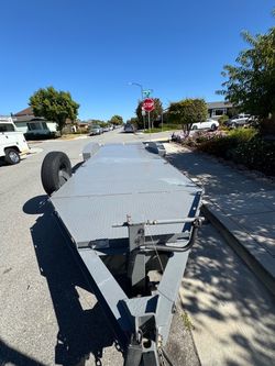 Diamond c flat bed trailer