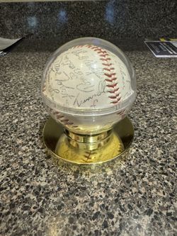 Detroit Tigers Autograph Baseball