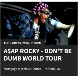 Asap Rocky Tickets - AZ