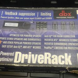 DBX Drive Rack PX For Powered PA Speakers