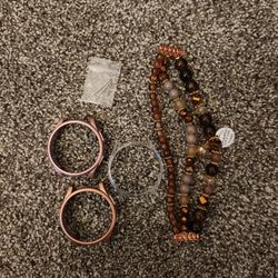 Galaxy Watch 5 Cases and Beaded Wristband