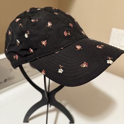 Madewell MWL WOMEN'S floral Black Cap Adjustable New No Tag