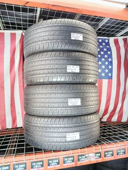 ✅ 255/50R20 GOODYEAR EAGLE TOURING ALL SEASON 255 50 20 SET  4 NICE USED TIRES 