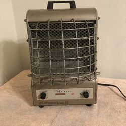 Vintage Markel Neo-Glo Element Heater With Fan 3 Settings Model #198TS Works