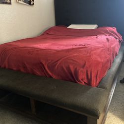 Full Bed With Mattress And Storage