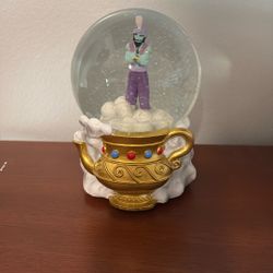 Genie Aladdin Snow Globe 