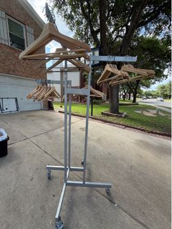4 way clothing rack