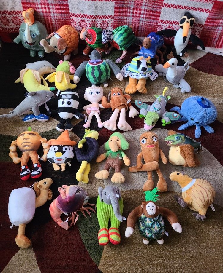 Brainrot Plush Toys Brainrot Toys Trakalero Tralala Ballerina Capuccina