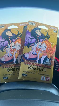 One Piece Card Game OP-17 Booster Packs x2