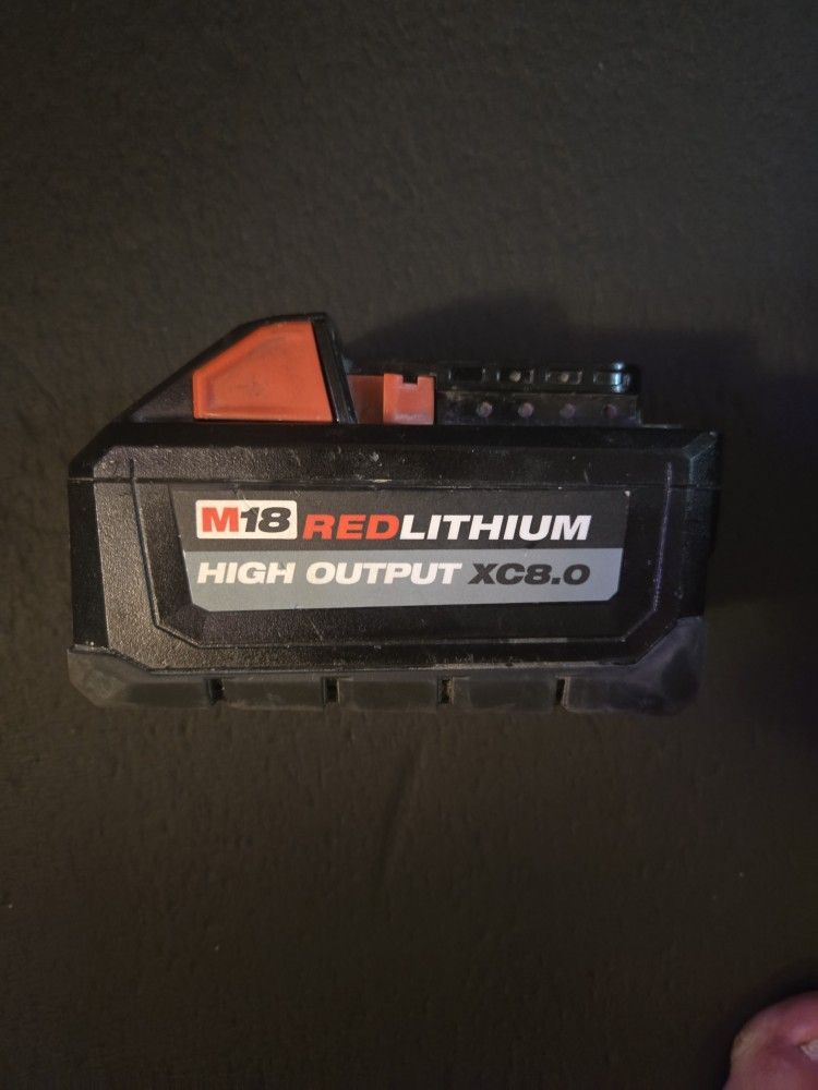 Milwaukee M18 High Output 8.0 Battery