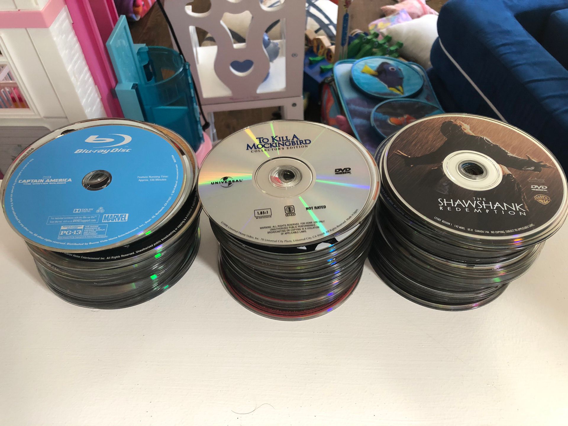 DVD And BluRay Movies