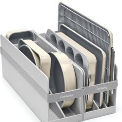 Caraway Nonstick Ceramic Bakeware Set (11 Pieces) - Cream  - Brand New