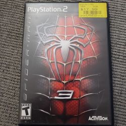 PlayStation 2 Spider Man 3 (Used)