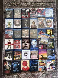 blu ray movie bundle/lot