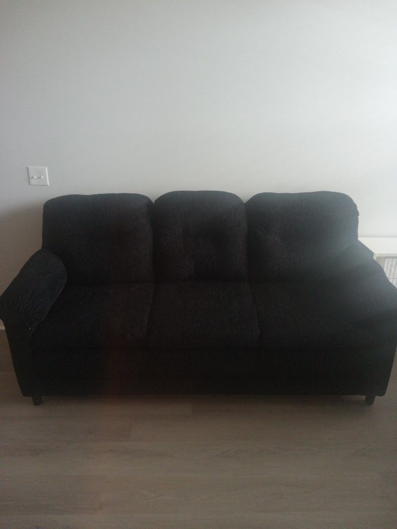 All Black Couch (NEW NEVER USED) Got Another One Must Pick Up Only