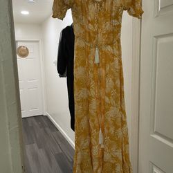 Yellow Sundress Size Small