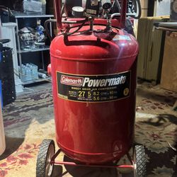 Coleman Heavy-Duty Air Compressor – 227 lb – Contractor Grade – Works