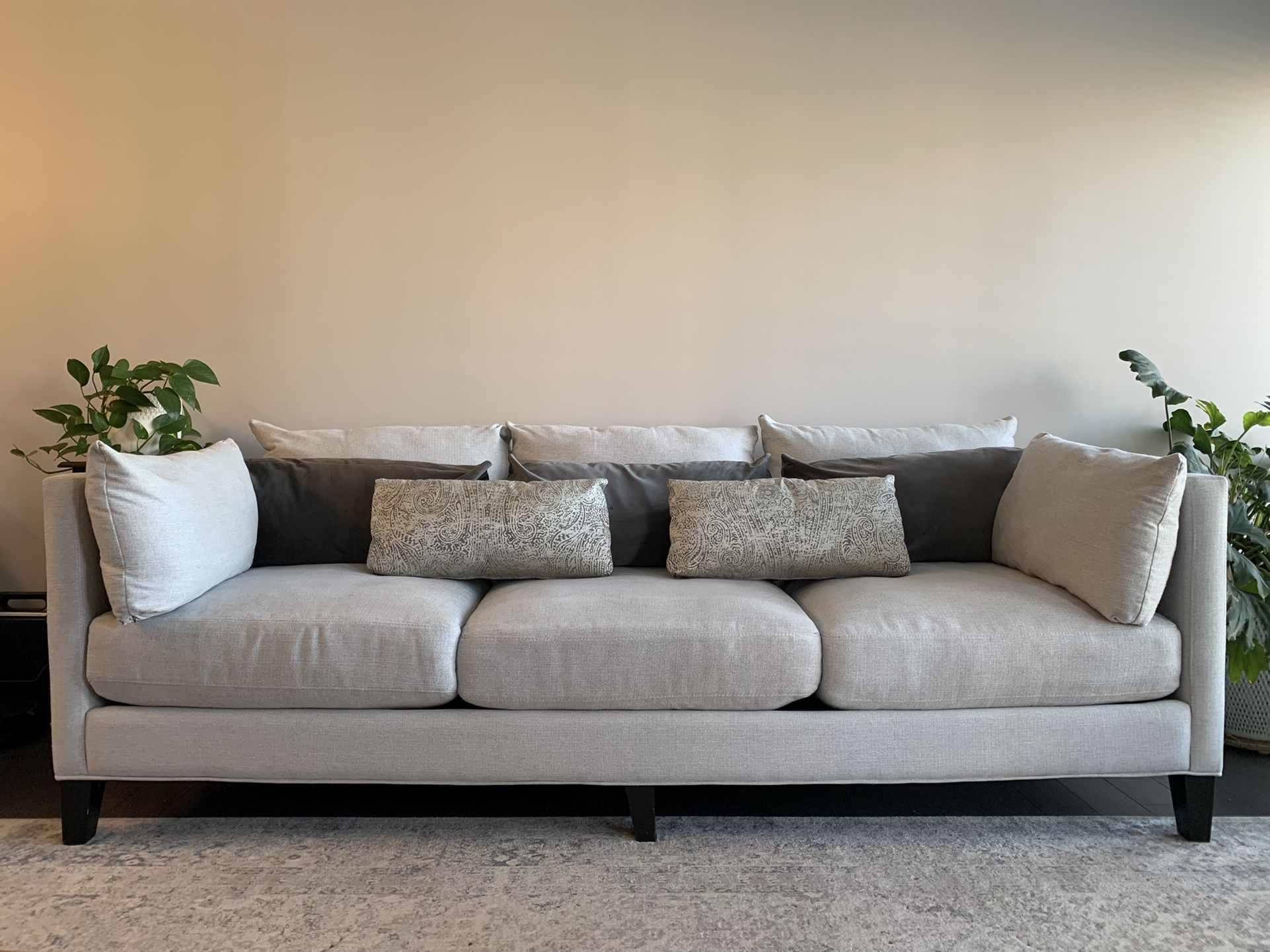 Large Grey Couch / Sofa