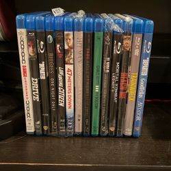 Blu Ray DVDs $5 Each
