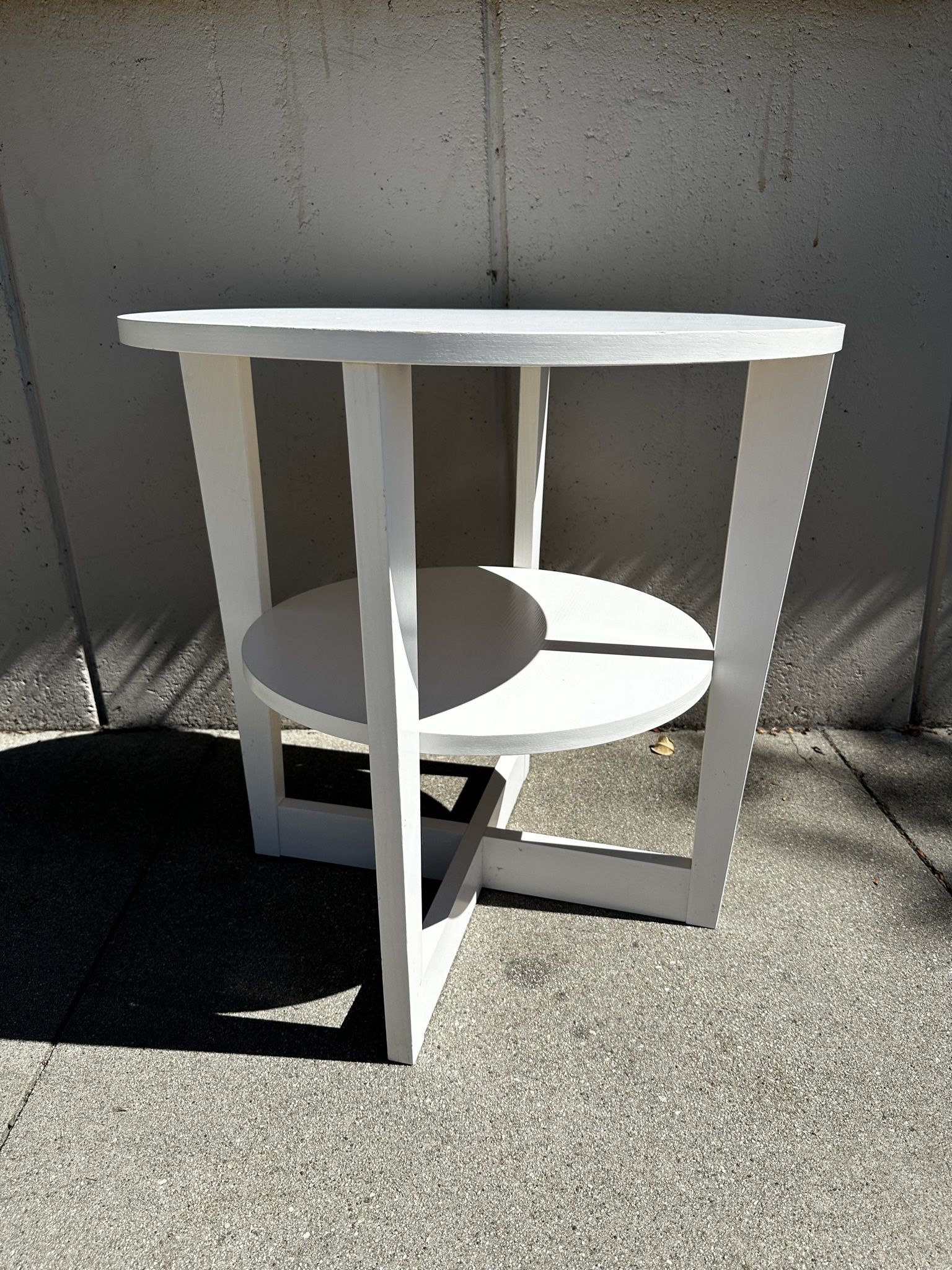 White Side Table